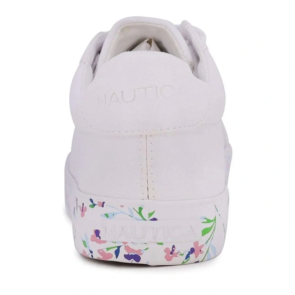 Nautica Women Sneaker Casual Shoes floral Lace-Up - Picture 3 of 8